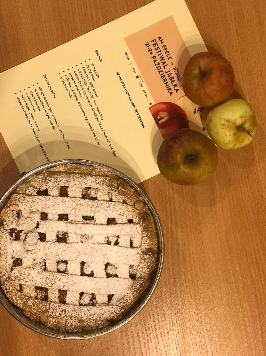 Zdjęcie szarlotki Andy Rottenberg
