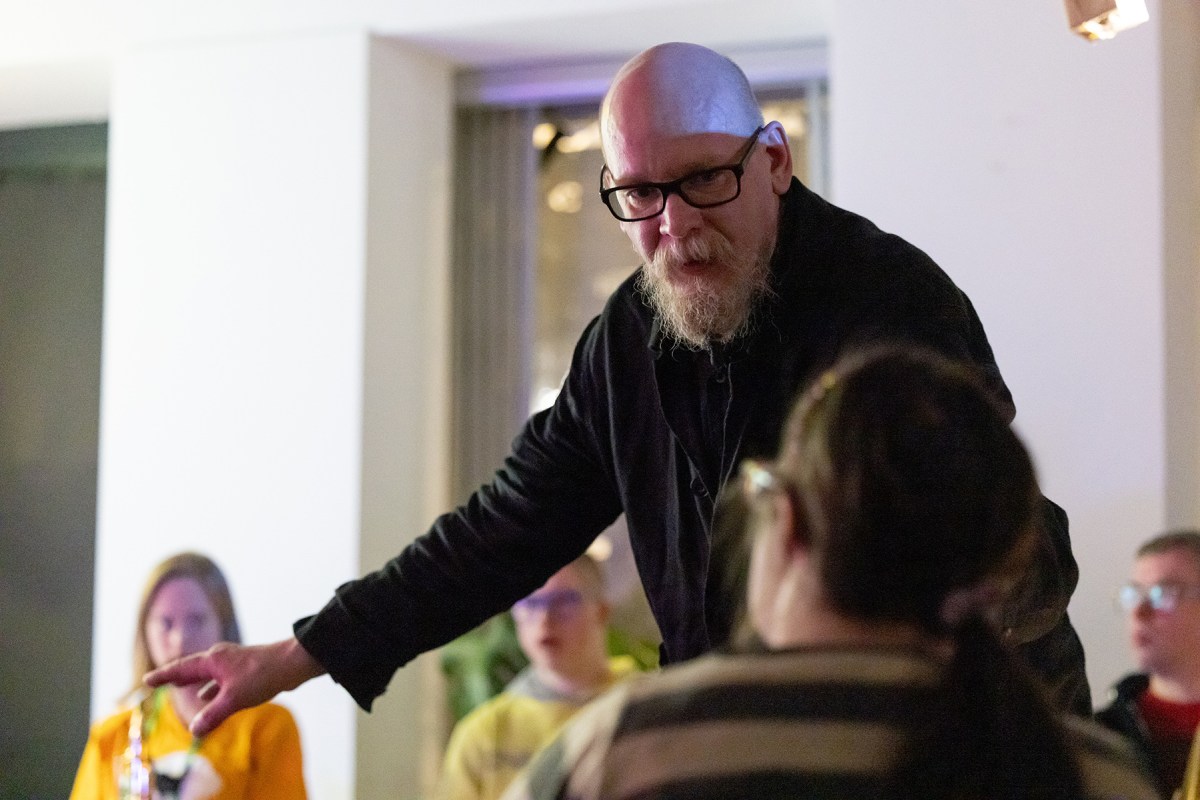 Dyrygent zespołu osób niepełnosprawnych